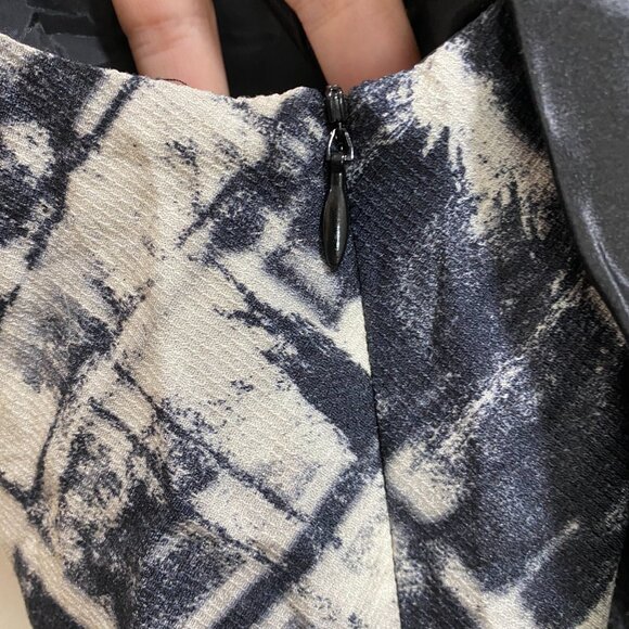 Lafayette 148 Sheath Abstract Patterned Dress - Picture 3 of 5